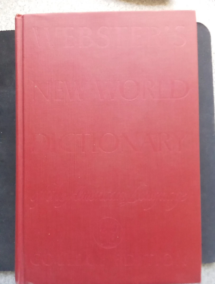Webster's New World Dictionaries 1950-1999 Publication Year for