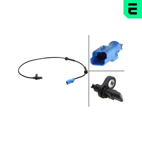 ABS Sensor Raddrehzahl Optimal 06-S551 FüR CitroËN C3 Picasso Peugeot 208 1 207-image