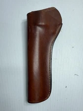 Old West Styles Maker El Paso TX Texas Holster Brown 9in Used.