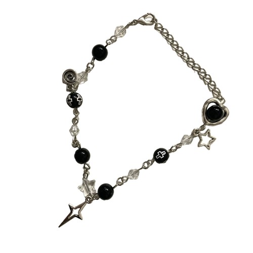 Stylish Bracelet Accessories featuring Unique Hollow Five pointed Star Pendant - Picture 6 of 10