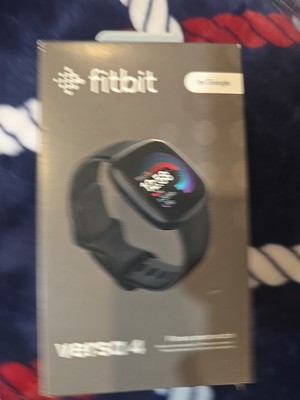 Brand New Fitbit Versa 4 Fitness Smartwatch by Google (Black)