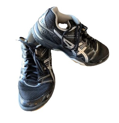 Asics Gel Rocket Non Marking Sole Volkeball Shoes US Black