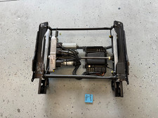 1990-1995 Mercedes C124 300CE 320CE Front LEFT Seat Track Frame Rail +motors