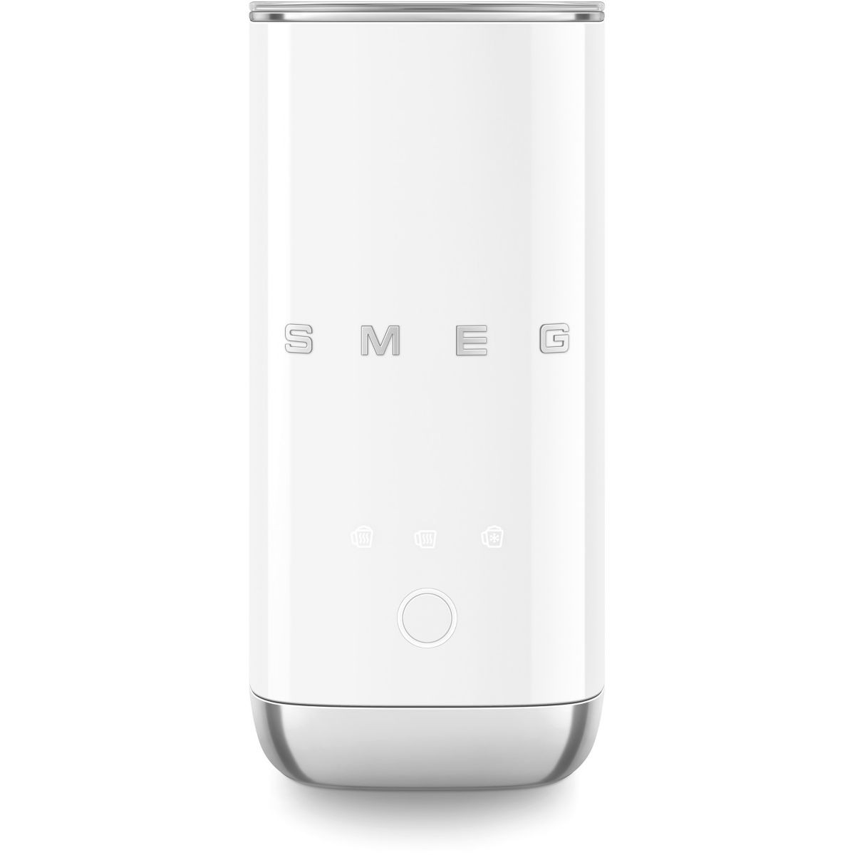 Mousseur à lait SMEG blanc Années 50 MFF02WHEU électrique pour une mousse parfaite