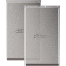 2 Pack Pet Door Replacement Flap with Magnetic Closure, Compatible with PetSa...