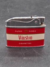 Vintage Coronet Winston Slim Cigarette Lighter Unfired Unstruck Untested 