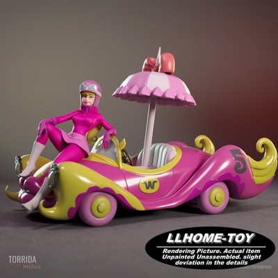 15CM tall Penelope Pitstop 3D Print Unpainted Unassembled GK statue Figure