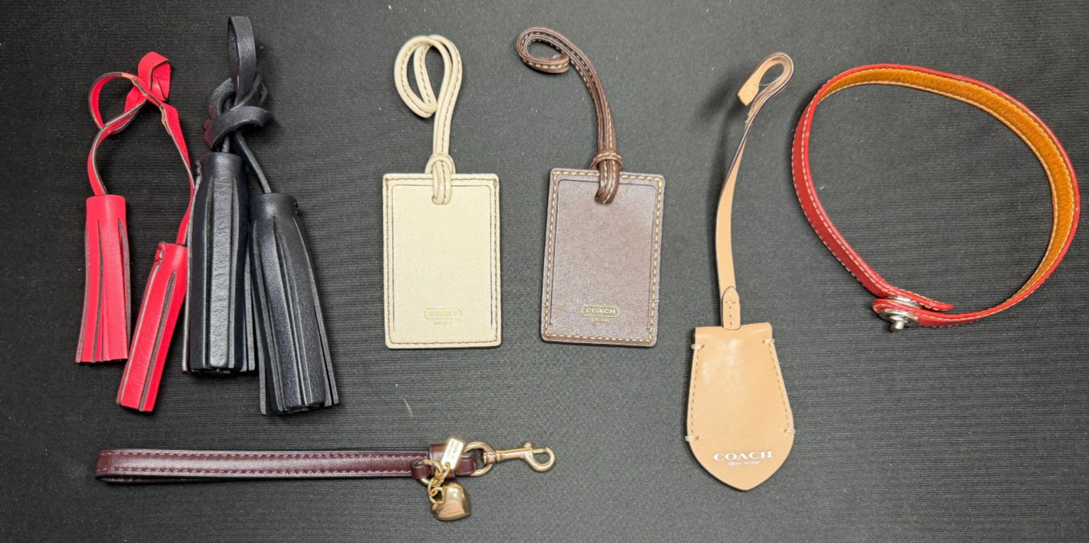 Coach Misc Leather Lot of 7 (Lot 1916)