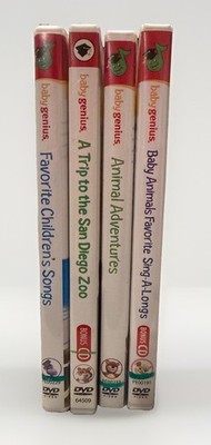 Baby Genius DVD Lot Of 4