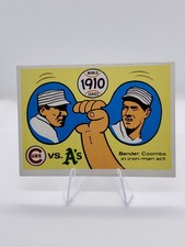 1970 Fleer Laughlin World Series - Chief Bender, Jack Coombs #7 (RC)