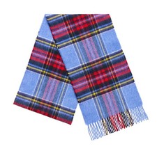 Tartan Blue Vintage Stewart Scarf