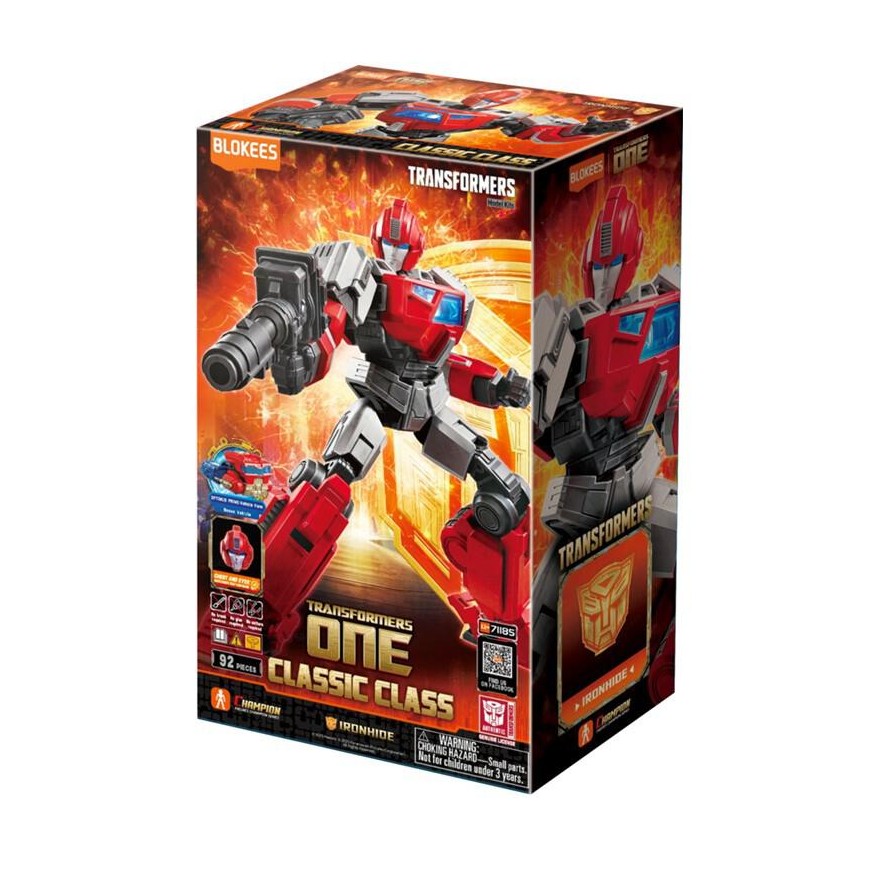 Blokees Classic Class Transformers Ironhide Clc19 Light-Up Eyes 1 Kit - Immagine 7