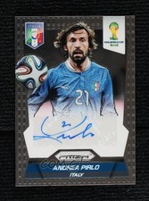 2014 Panini Prizm World Cup Signatures Andrea Pirlo #S-AP Auto 0m1