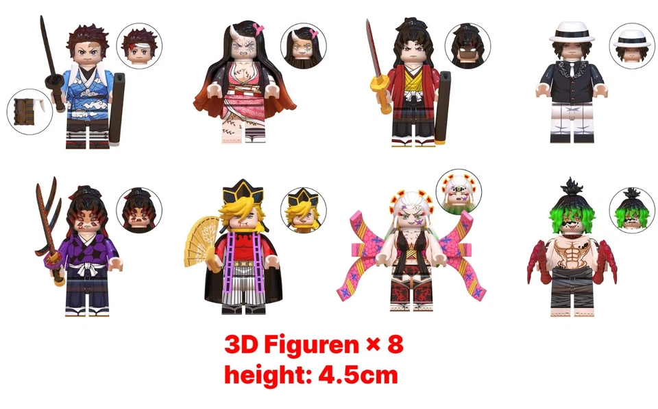 Demon Slayer Figuren - Tanjiro Kamado Anime Charaktere