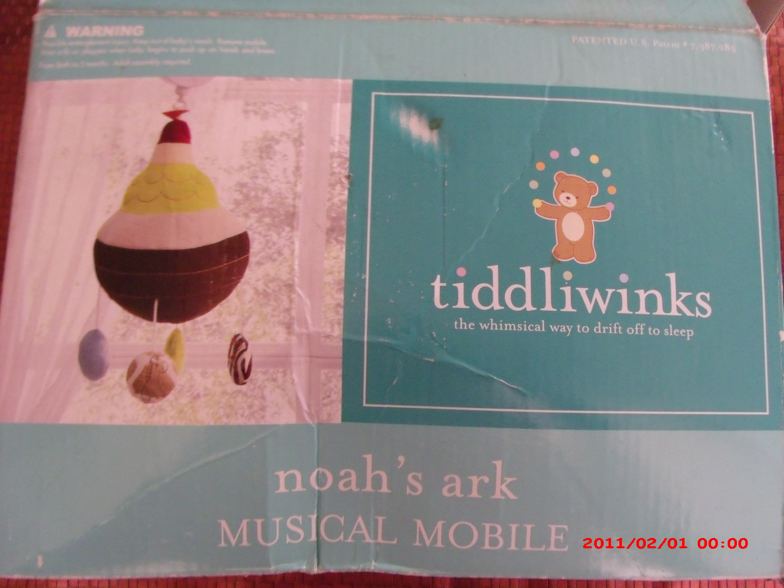 noah's ark crib mobile