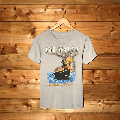 1983 Joe Walsh You Bought It - You Name It Tour t shirt TN0293