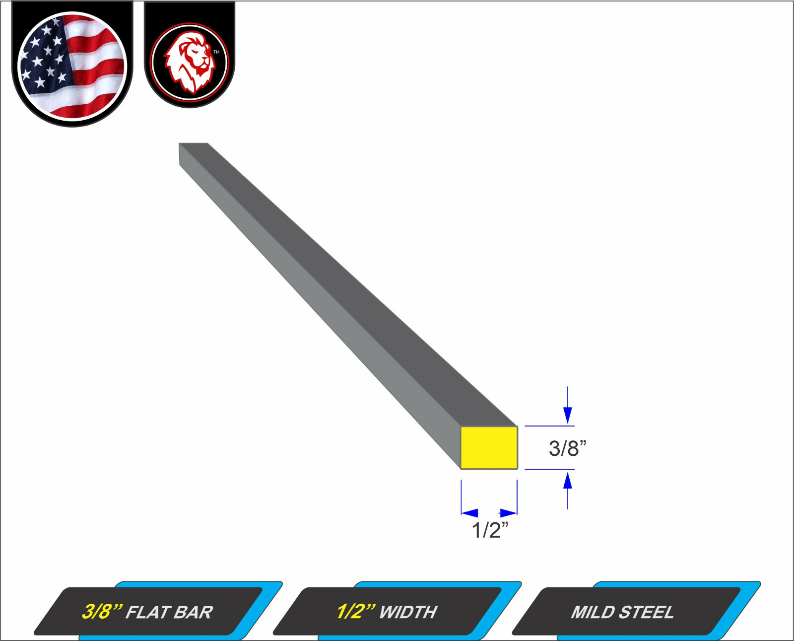 3-8-x-1-2-steel-flat-bar-metal-stock-mild-steel-11-inch-long