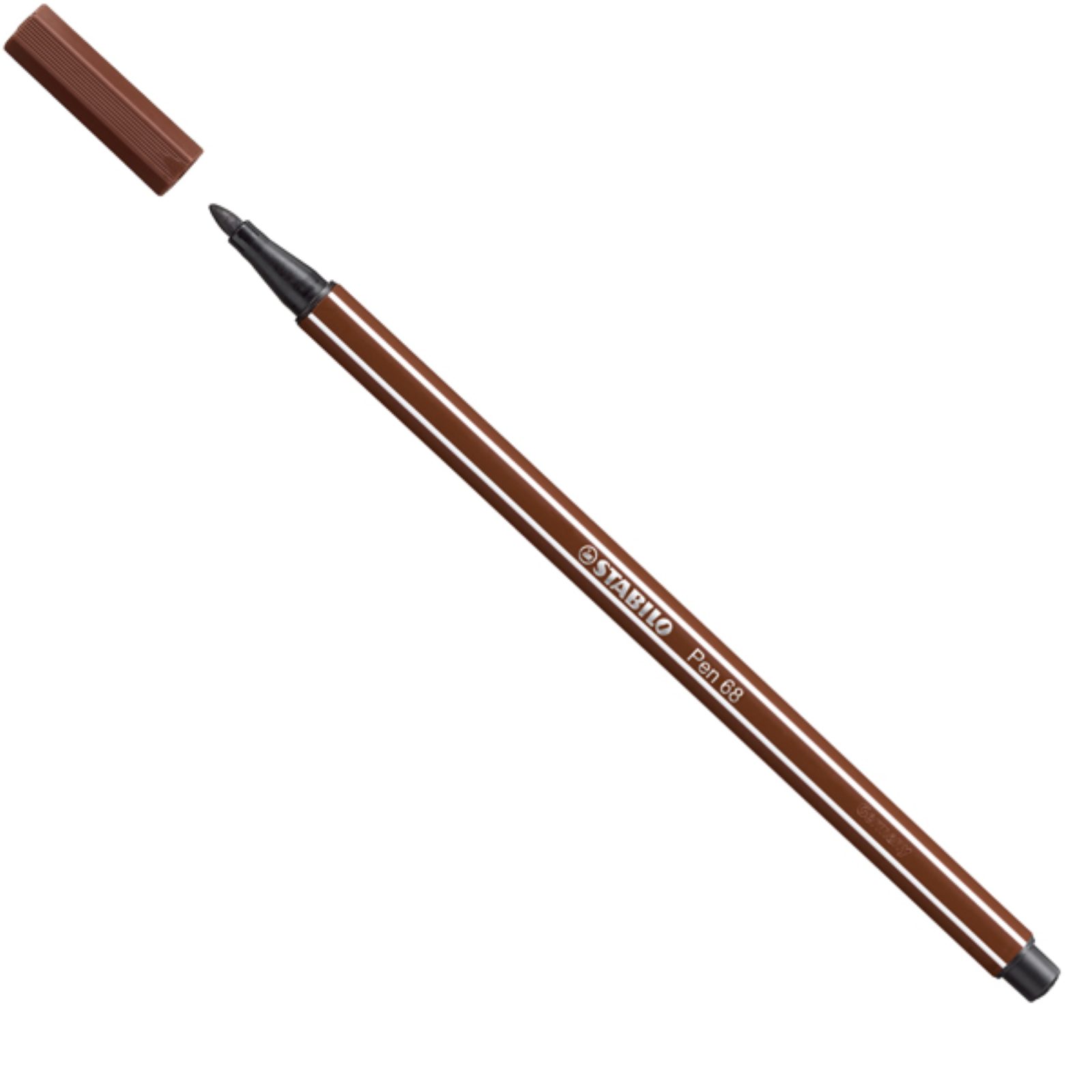 PENNARELLO PEN 68 - MARRONE 45 - STABILO
