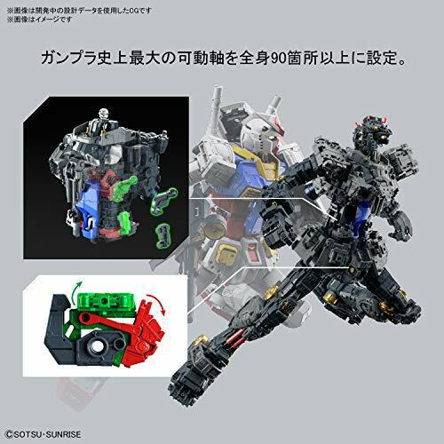 BANDAI PG 1/60 UNLEASHED RX-78-2 GUNDAM Model Kit w/ Tracking NEW - Picture 9 of 12