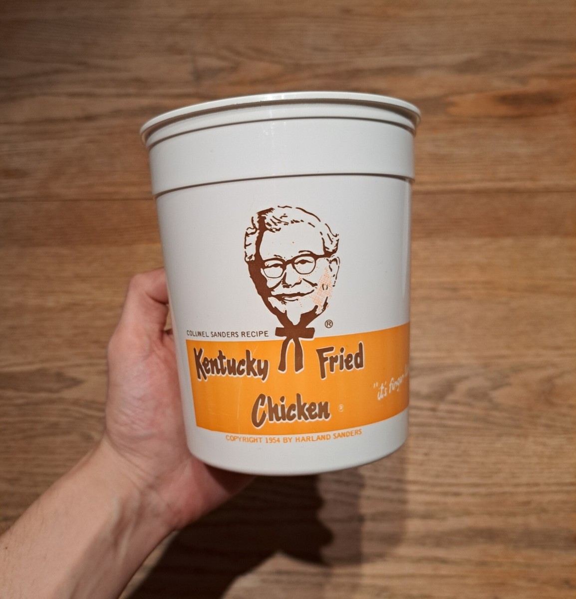 Kentucky Fried Chicken Canada 1954 Bucket KFC Sanders Vintage
