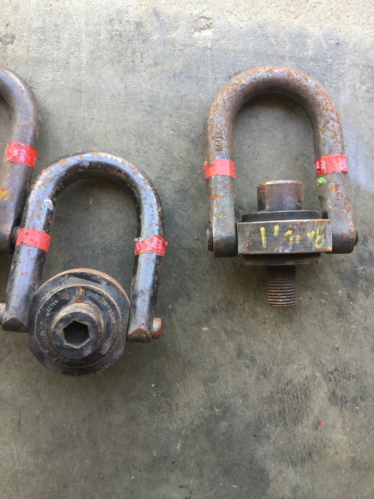 4 Actek 15,000 Lb Swivel Lift Eye Bolts eBay