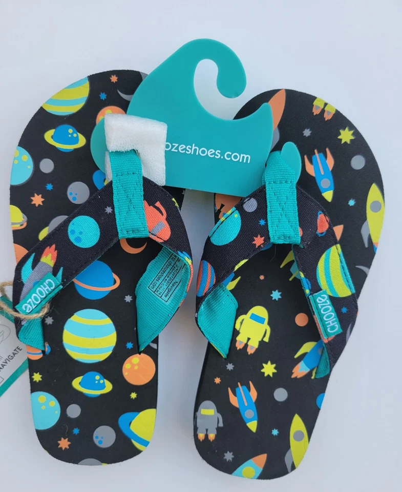 Nuevas Chanclas Chooze Chill de Goma Ligeras Color Navegar Talla 13 Foto 3 de 4