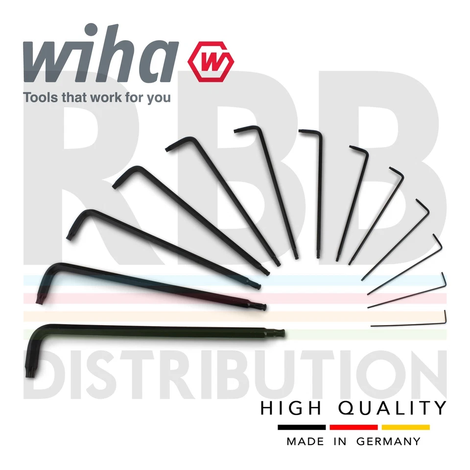 Wiha 36487 L-key Allen key Set Torx Ball End 13pcs With ErgoStar Holder - Image 4 of 4