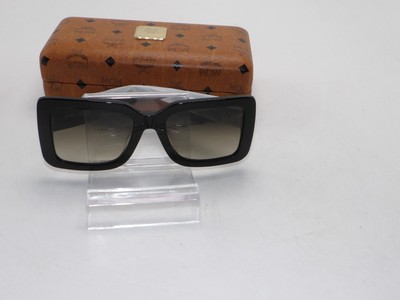 MCM Rectangular Sunglasses MCM711S Black 54mm New In Box | eBay