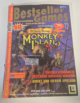 Bestseller Games Ausgabe 7 - Monkey Island 2 - PC Zeitschrift - Spieleanleitung