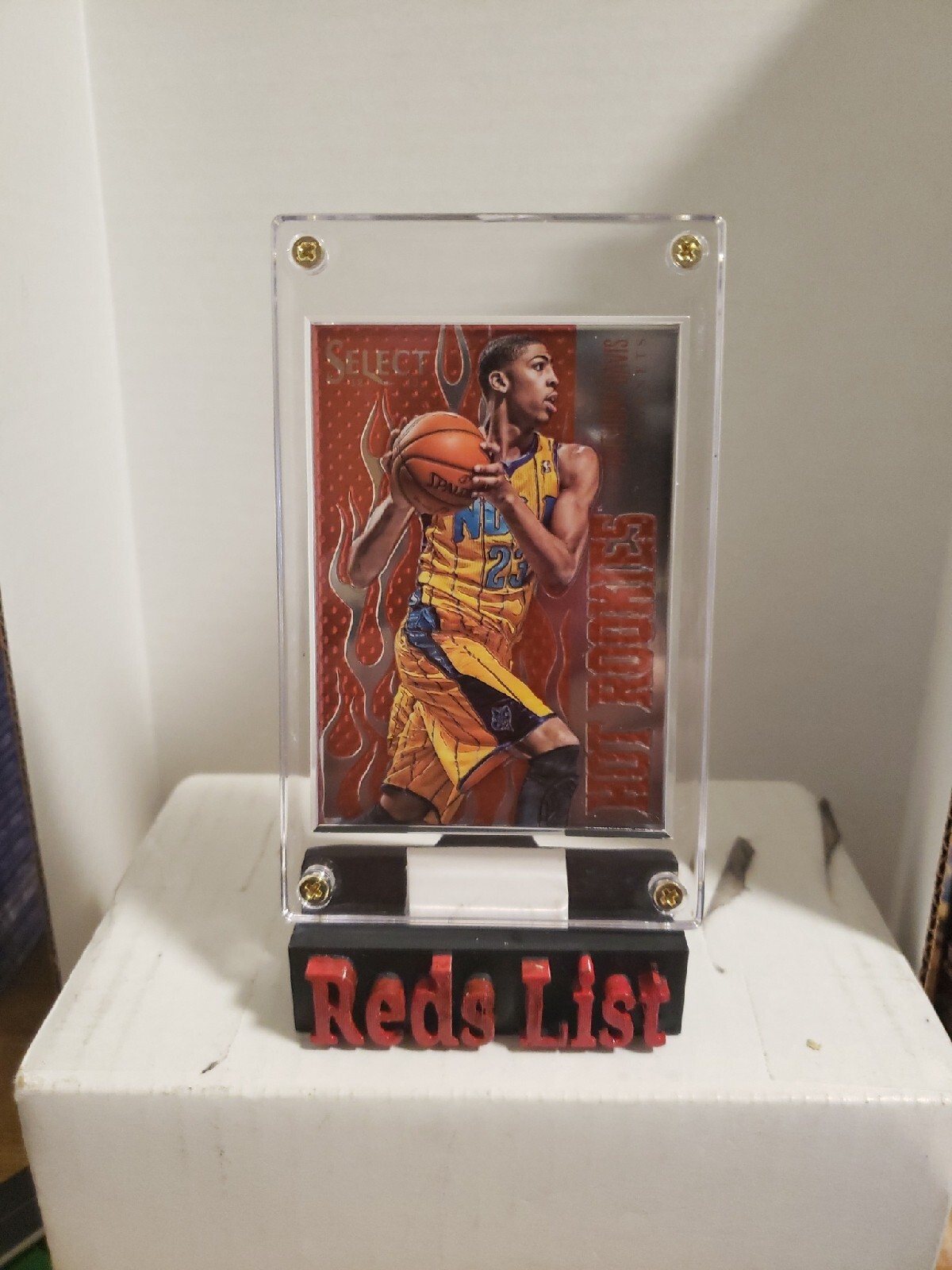 2012-13 Select Hot Rookies Anthony Davis Los Angeles Lakers FHOF