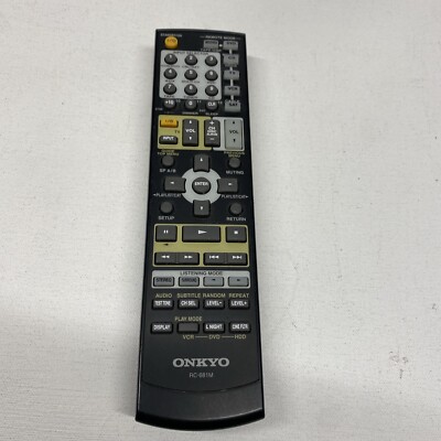 Authentic ONKYO RC-681M REMOTE CONTROL for TX-SA505 TX-SR575 HTR-550 HTR-557