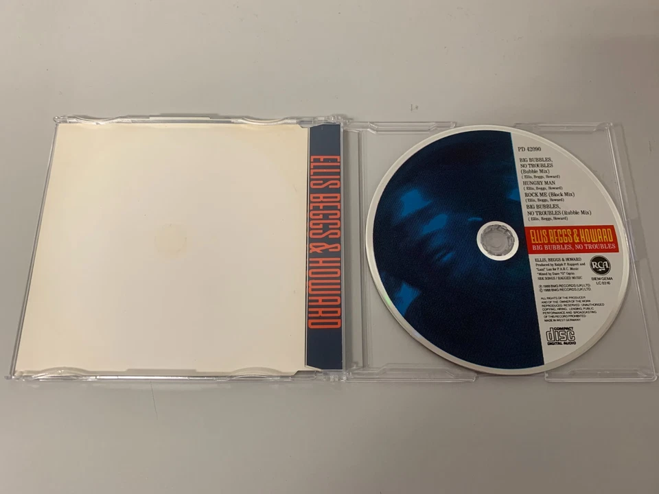 Ellis Beggs & Howard – Big Bubbles, No Troubles - Maxi CD Single © 1988 - Bild 2 von 2