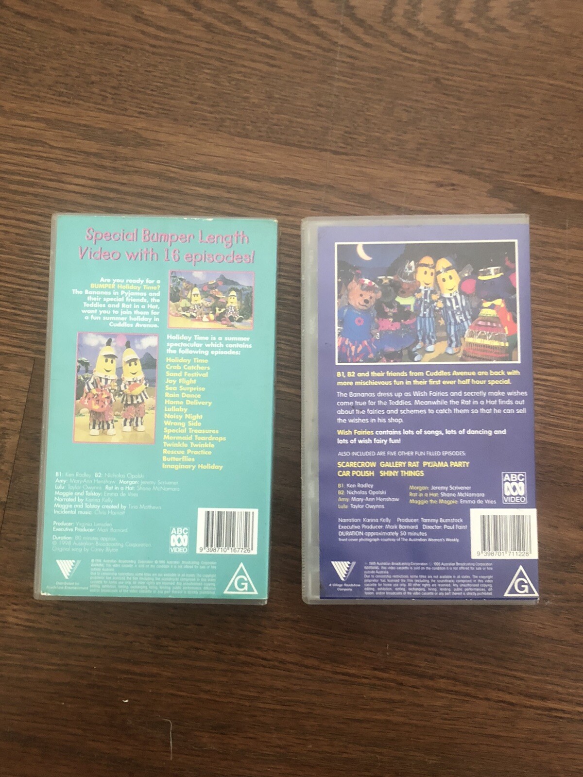 Bananas In Pyjamas Holiday Time, Wish Fairies Vhs eBay