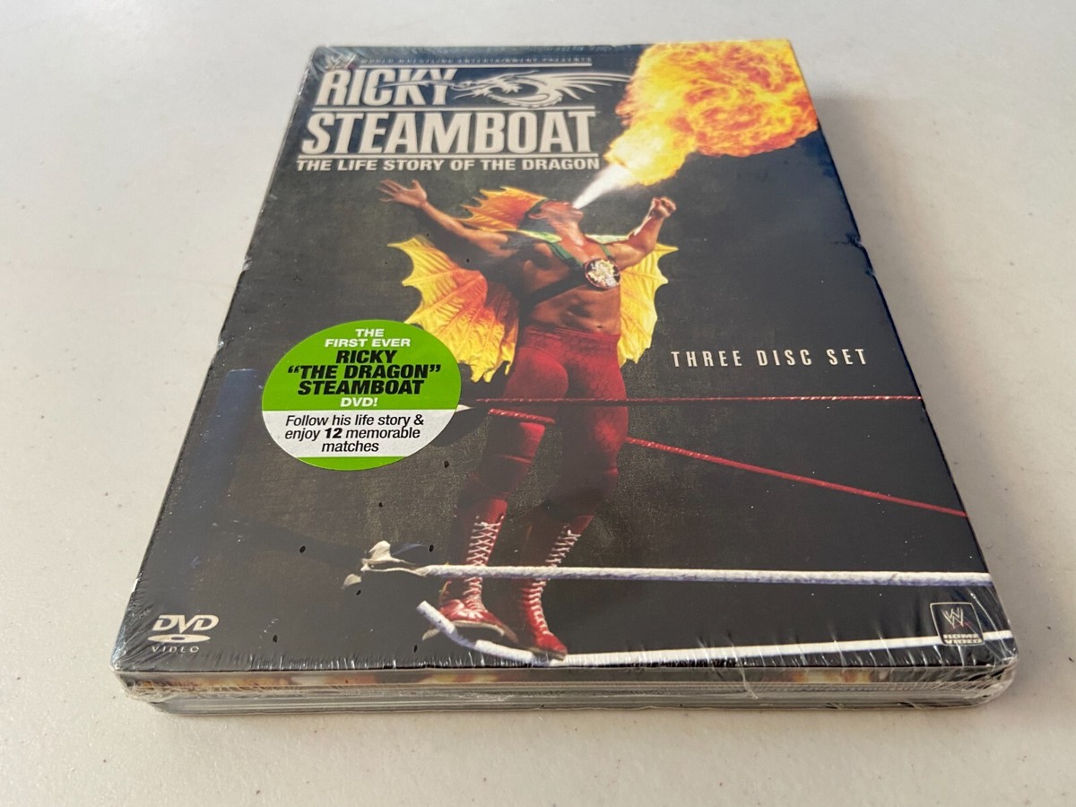 WWE: Ricky Steamboat: The Life Story of the Dragon (DVD, 2010, 3