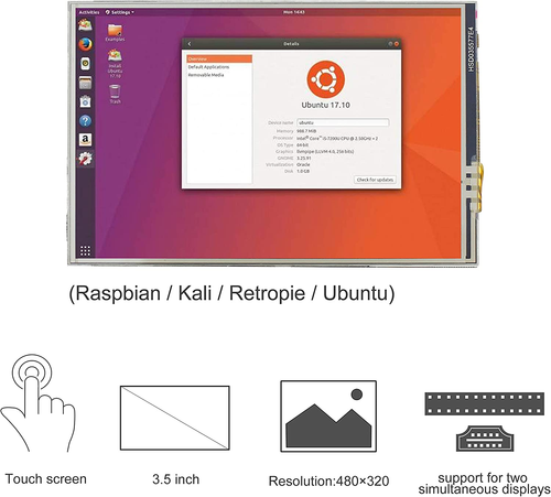 tft display unbuntu free sample