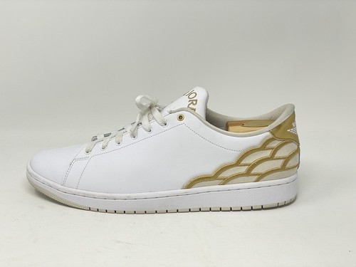 Nike Air Jordan Retro 1 Centre Court Shoes White/Gold DQ8577-100 Mens Size 12 - 第 1/7 張圖片