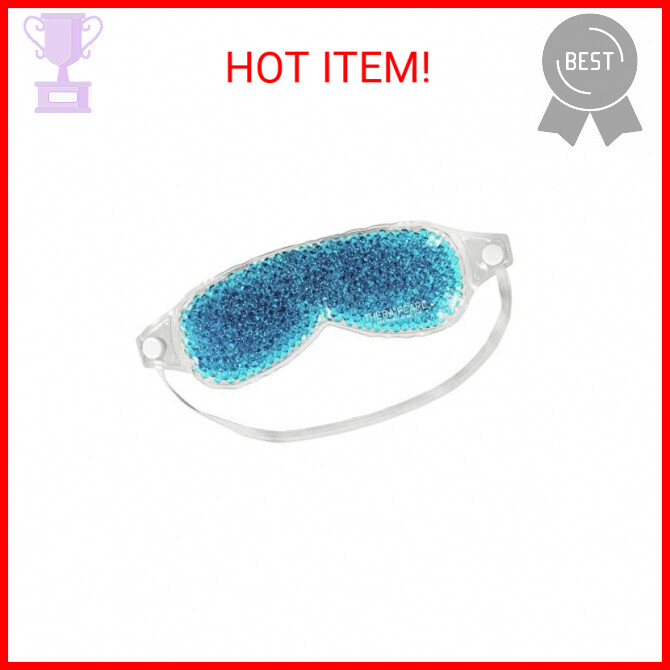 TheraPearl Flexible Gel Bead Eye Mask for Hot & Cold Therapy Relief-image