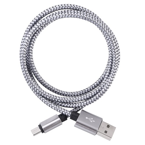 Cable Nylon 1M 2.0A USB-C Quick Charger Fast Data and - 第 6/40 張圖片