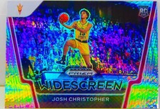 Josh Christopher 2021 Hyper Prizm Draft Picks Widescreen Insert Rookie Card #11