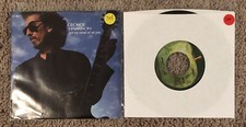 2 George Harrison 45 vinyl records Got My Mind Set On You Apple Scruffs