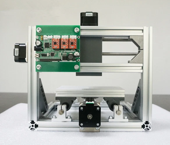 NUEVA Máquina Grabadora CNC Hágalo Usted Mismo de 3 Ejes + Grabadora Láser 500mW Fresado Tallado en Madera Foto 4 de 4
