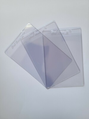 Three-3-New Cardboard Gold CBG CARD SAVER 1 for POKEMON PSA Grading Submissions