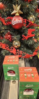 2x Weihnachtskugel von Budweiser 