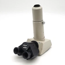 Nikon Microscope Trinocular Head F with Relay Lens & Camera Adapter