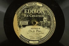 Lewis James - Jazz Edison 78 RPM - Old Pal/Mother of Pearl Z4