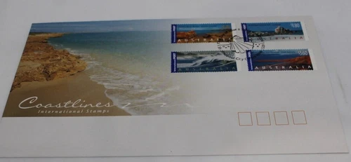 2004 AUSTRALIAN  COASTLINES INTERNATIONAL POST  FDC COVER