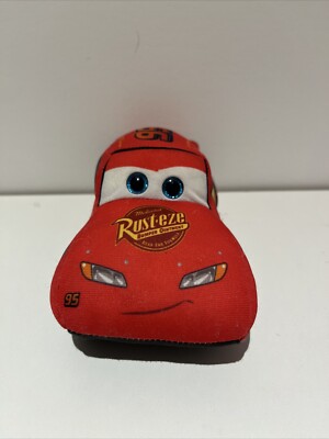 Ty Sparkle Disney Pixar Lightning McQueen CARS Soft Plush Rust-eze #95 7''