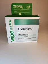 Troubless Clear Toner Pad with Tea-Tree, 60 Pads Exp. 08/22/2025