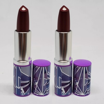 LOT 2X Clinique Dramatically Different Lipstick Shaping Lip Color 25 Angel Red