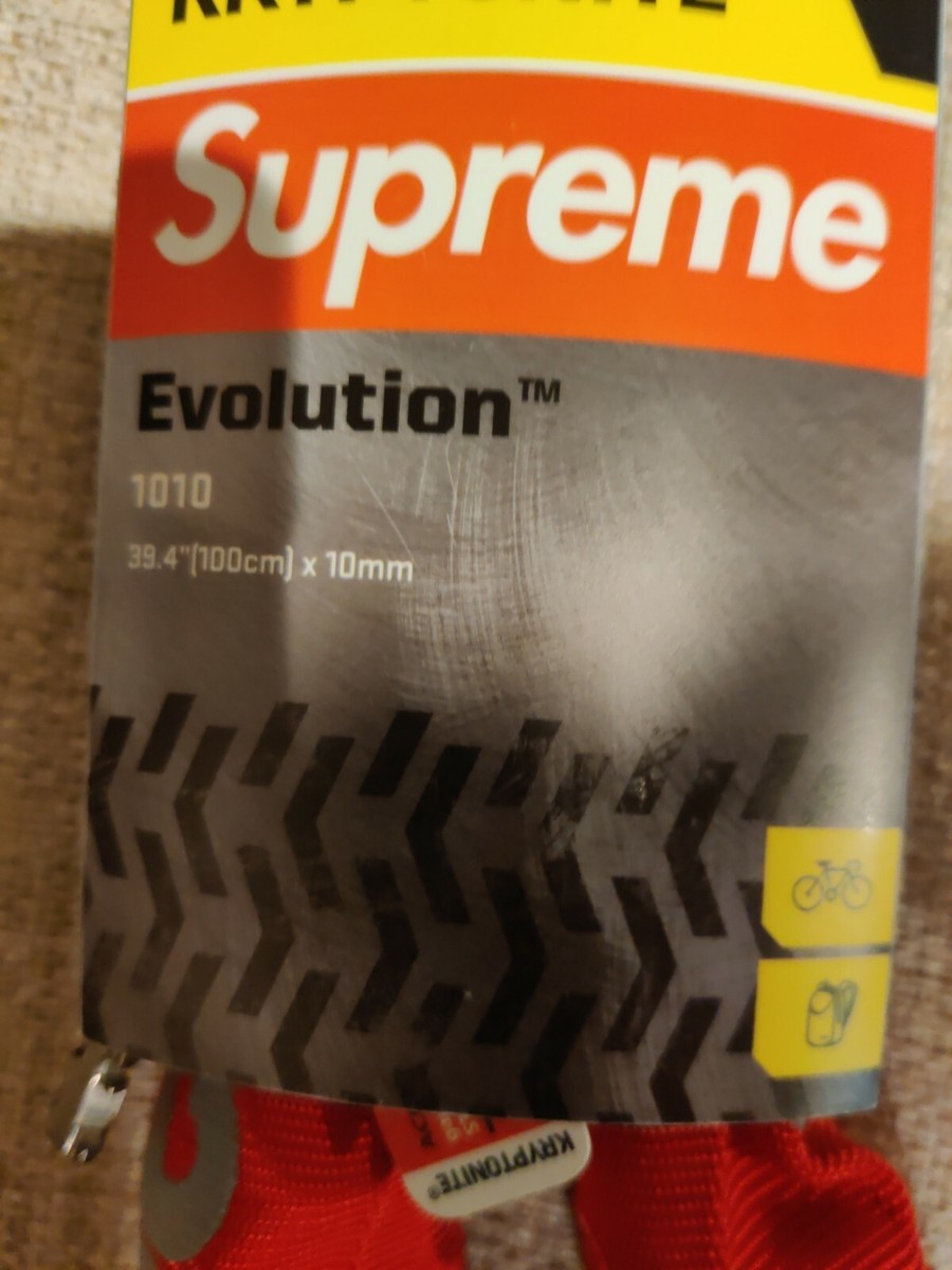 Supreme Kryptonite Red Chain And Lock SS21 Limited